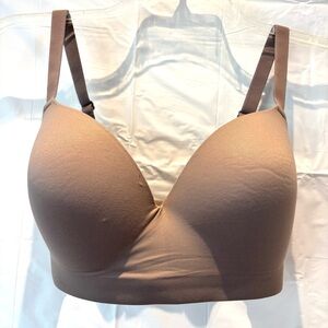 NWOT Soma Embliss Wireless Bra Rich Brown SZ 36DD